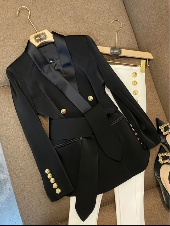Jackets & Blazers - Ladies' Elegant Temperament Suit Jacket